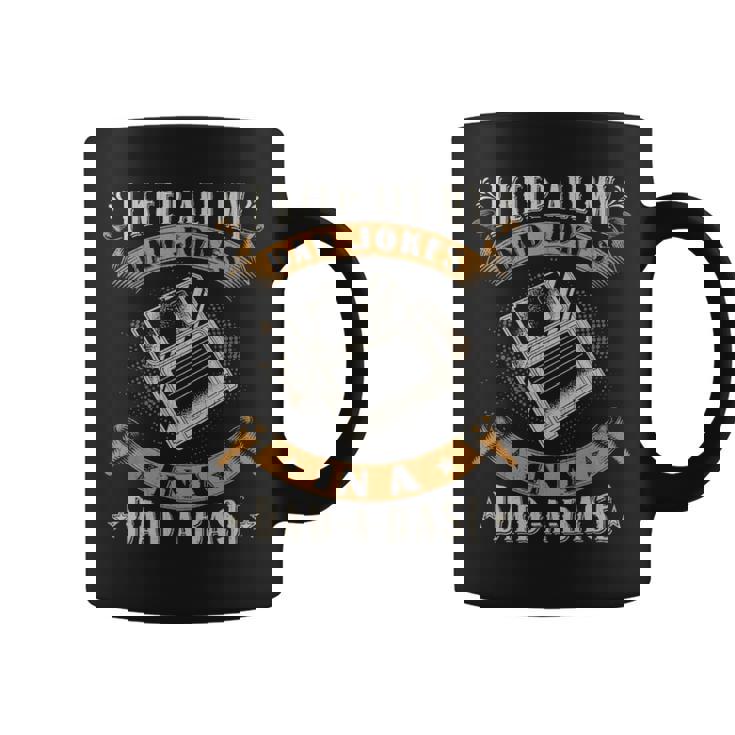 I Keep All My Dad Jokes In A Dadabase Vintage Fathers Day - I Keep All My Dad Jokes In A Dadabase Vintage Fathers Day Coffee Mug