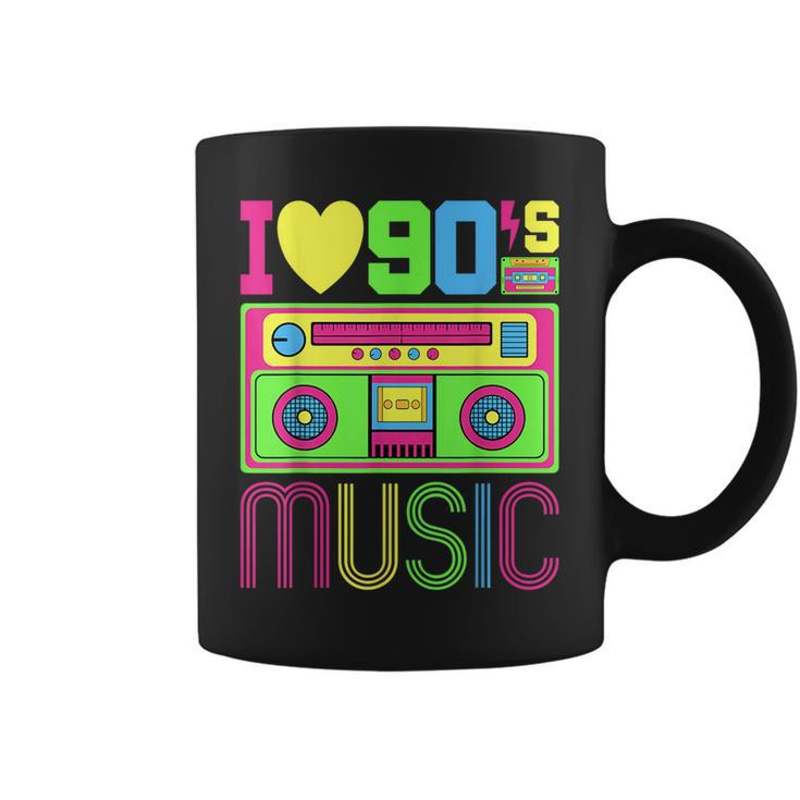 I Love 90S Music 1990S Style Hip Hop Outfit Vintage Nineties 90S Vintage Designs Funny Gifts Coffee Mug
