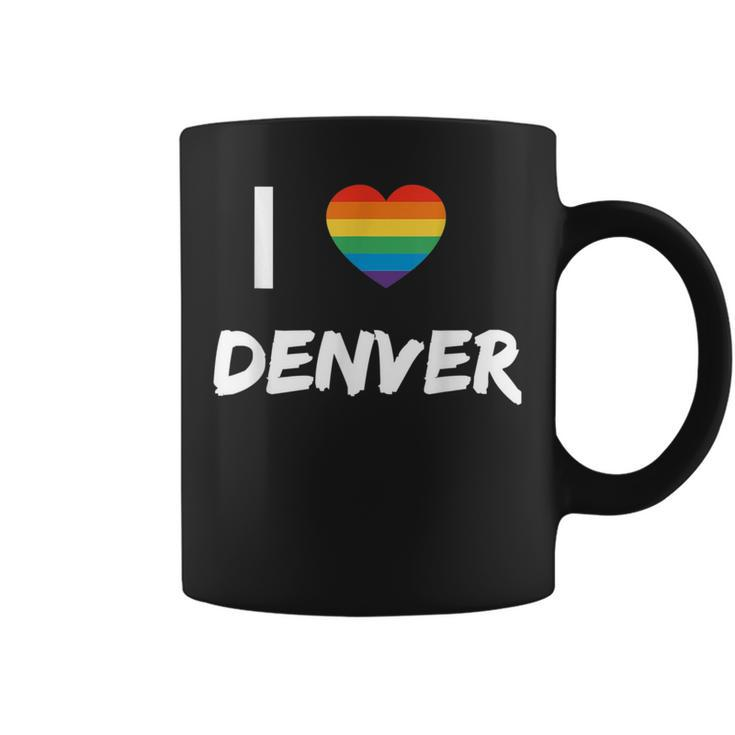 I Love Denver Gay Pride Lbgt  Coffee Mug