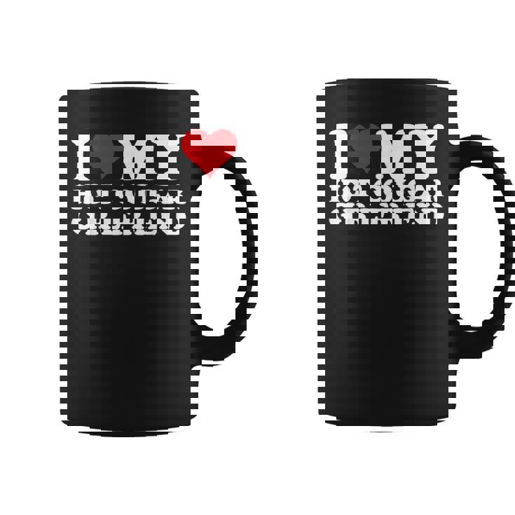 I Love My Hot Cougar Girlfriend I Heart My Hot Cougar Gf Coffee Mug
