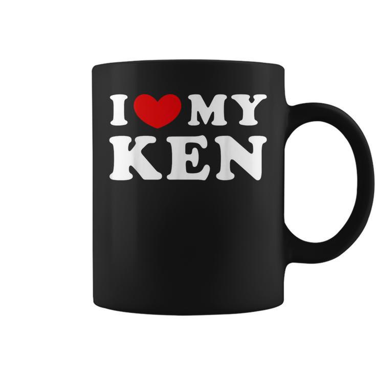 I Love My Ken I Heart My Ken  Coffee Mug