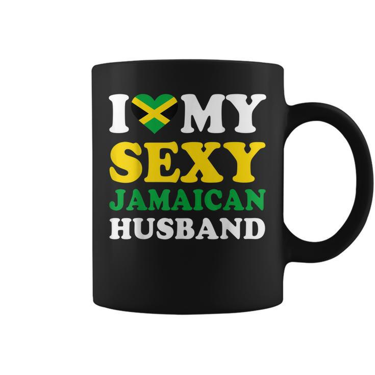 I Love My Sexy Jamaican Husband Jamaica Wife Gift  Gift For Women Coffee Mug