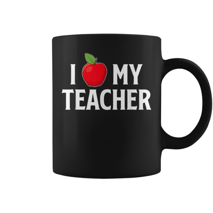 I Love My Teacher Husband Of A Teacher Teachers Husband  Gift For Mens Gift For Women Coffee Mug
