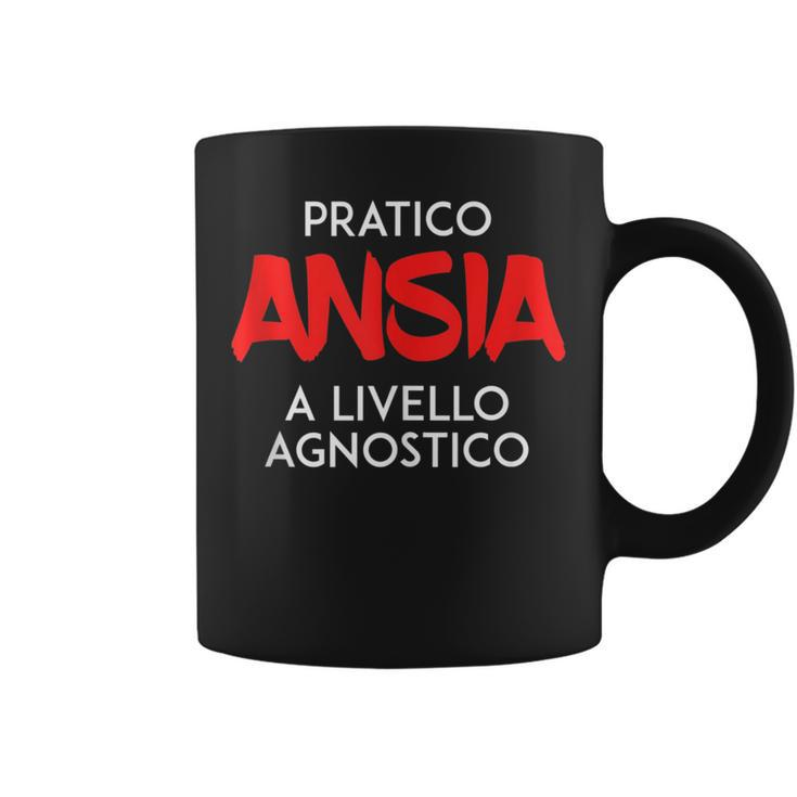 I Practice Anxiety At A Competitive Level Italian Words  Coffee Mug