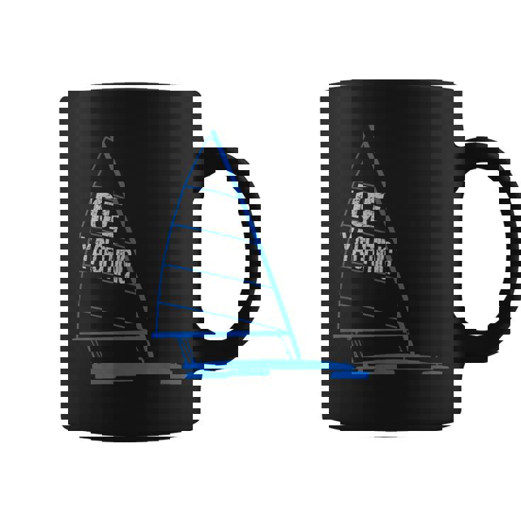 Ice Yachting Ice Boating Graphic Coffee Mug