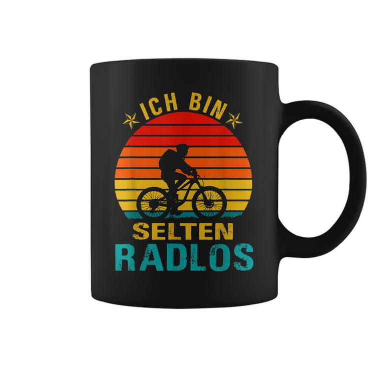 Ich Bin Selten Radlos Lustiges Fahrradfahrer Fahrrad Rad  Coffee Mug