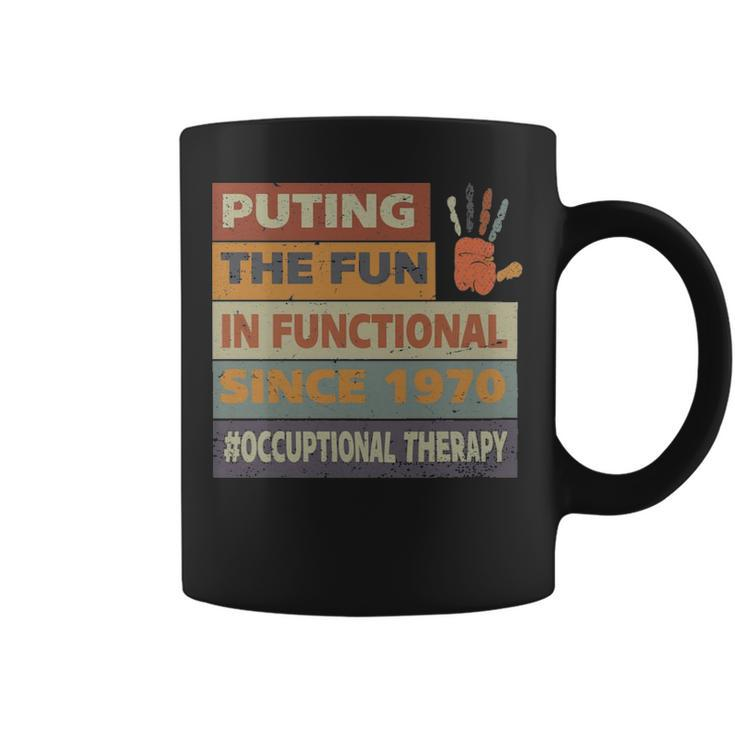 Idea For Ot Retro Vintage Occupational Therapy  - Idea For Ot Retro Vintage Occupational Therapy  Coffee Mug