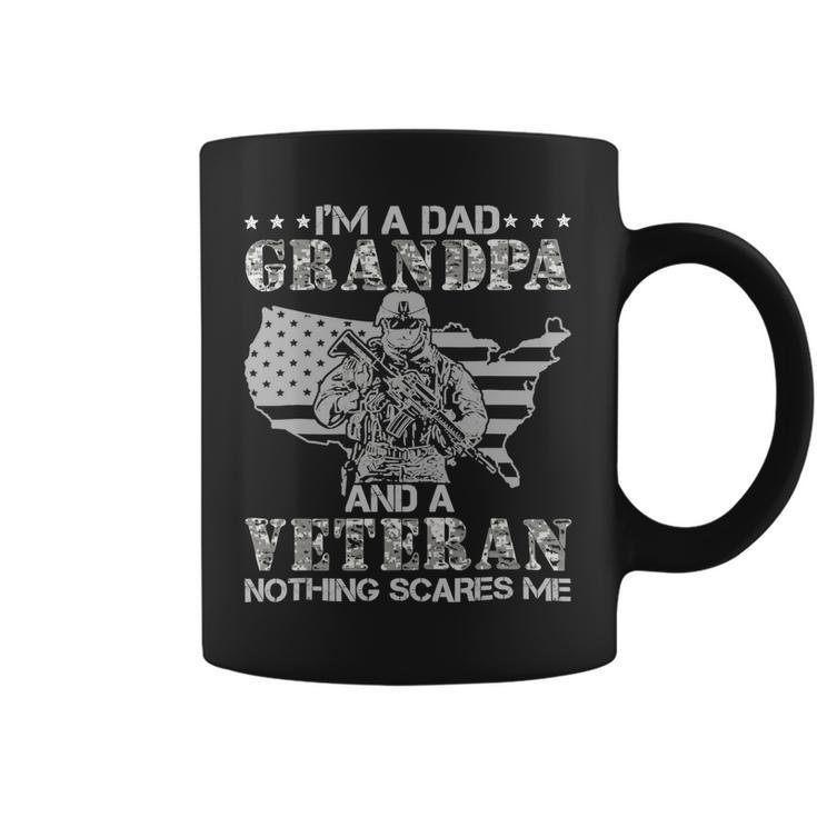 Im A Dad Grandpa Funny Veteran Fathers Day 62 Coffee Mug