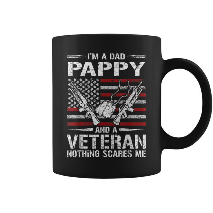Im A Dad Pappy Veteran Fathers Day Coffee Mug