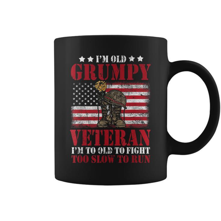 Im A Grumpy Old Army Veteran Military  Coffee Mug