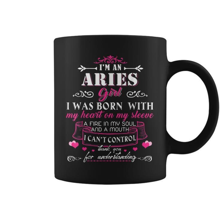Im An Aries Woman  Funny Aries Aries Funny Gifts Coffee Mug