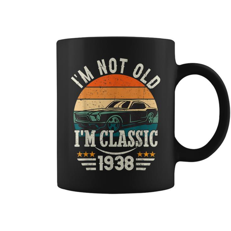 Im Classic Car 85Th Birthday Gift 85 Years Old Born In 1938 Coffee Mug