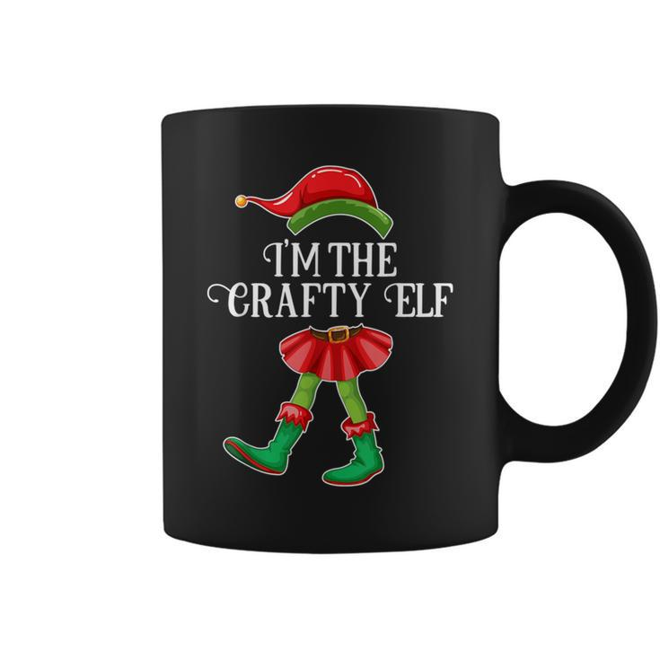 I'm The Crafty Elf Christmas Matching Family Group Coffee Mug