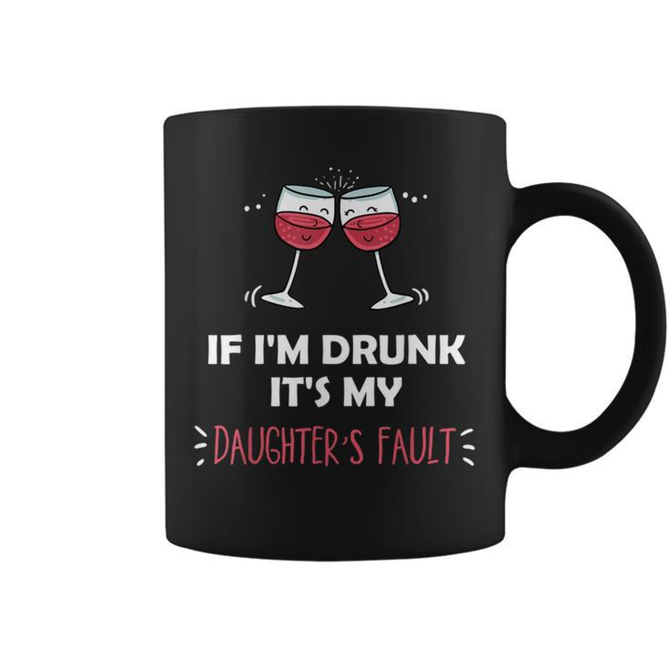 If I'm Drunk It's My Daughters Fault Festive Coffee Mug
