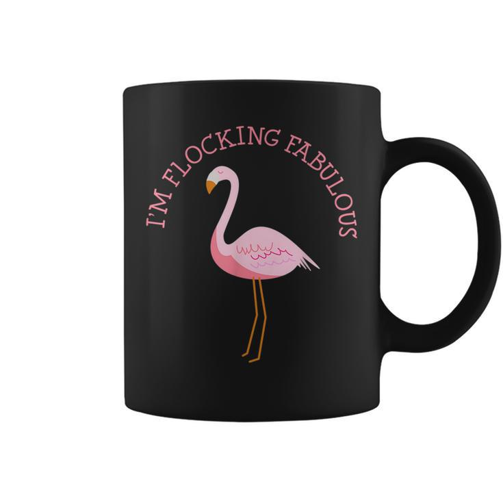 Im Flocking Fabulous Flamingo  Coffee Mug