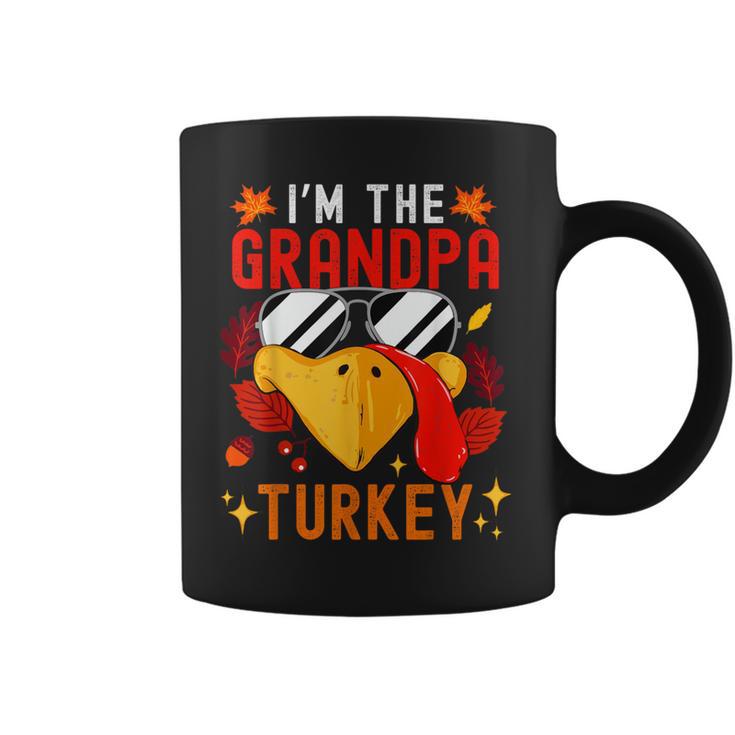 I'm The Grandpa Turkey Matching Family Autumn Thanksgiving Coffee Mug