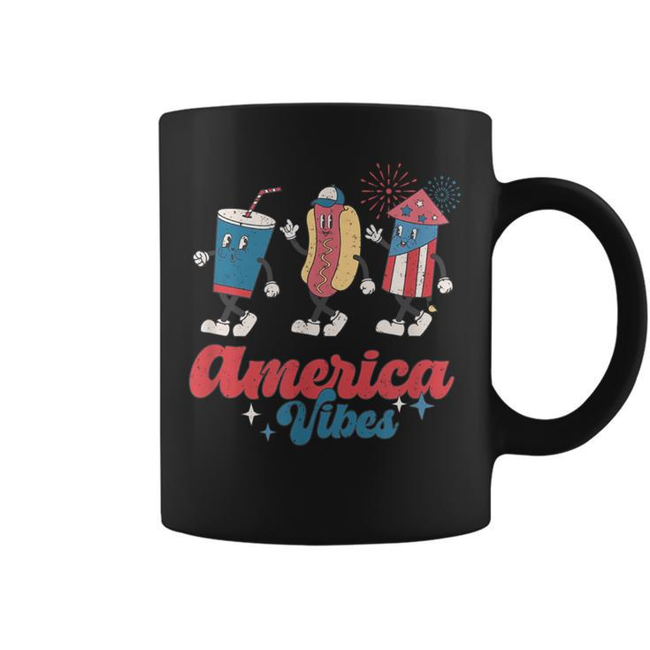 Im Just Here For The Wieners Funny Fourth Of July   Coffee Mug