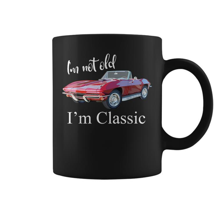 Im Not Old Im Classic Retro Muscle Car Cool Birthday Coffee Mug