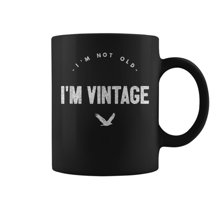 I'm Not Old I'm Vintage Senior Citizen Coffee Mug