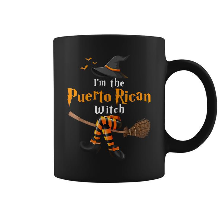 I'm The Puerto Rican Witch Halloween Costume Witches Coffee Mug