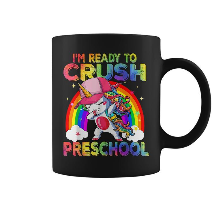 I'm Ready To Crush Preschool Unicorn Back To School Coffee Mug