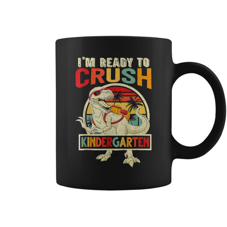 Im Ready To Crush Kindergarten Dinosaur Boys  Coffee Mug