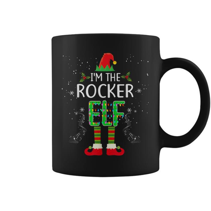 I'm The Rocker Elf Matching Family Group Christmas Coffee Mug