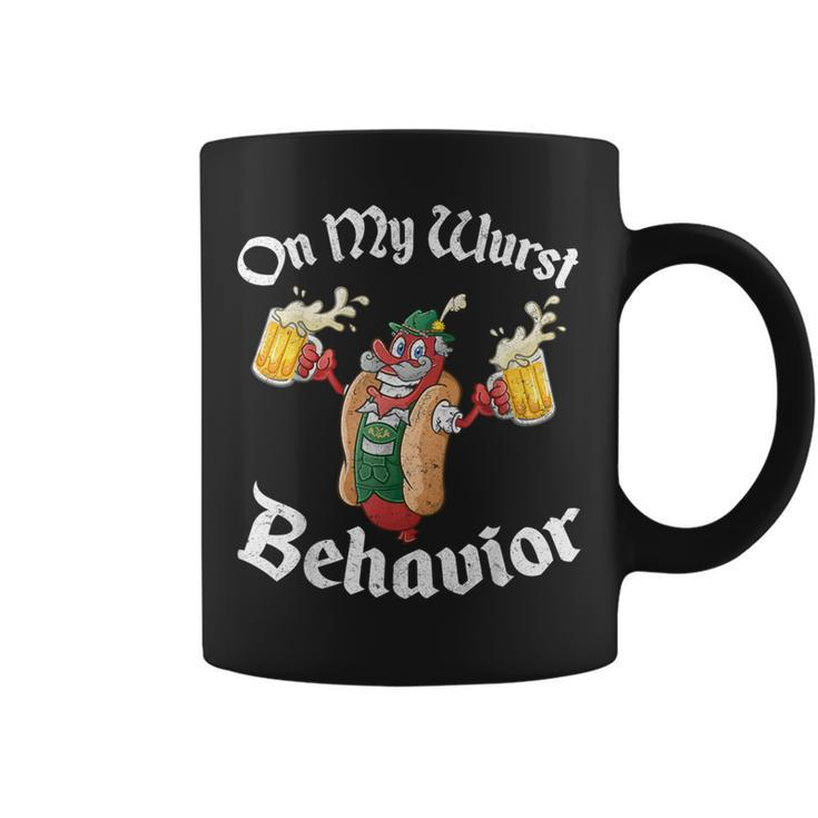 I'm On My Wurst Behavior Oktoberfest 2023 Costume Coffee Mug