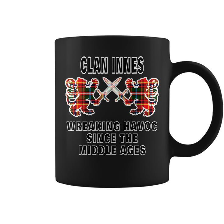 Innes Scottish Tartan Scotland Family Clan Name Coffee Mug