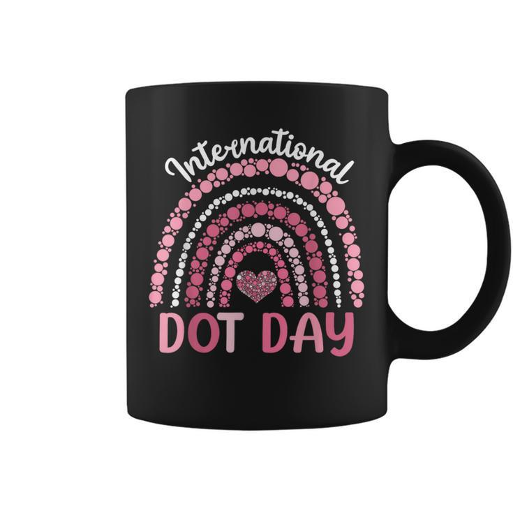 International Dot Day Rainbow Happy Dot Day 2023 Coffee Mug