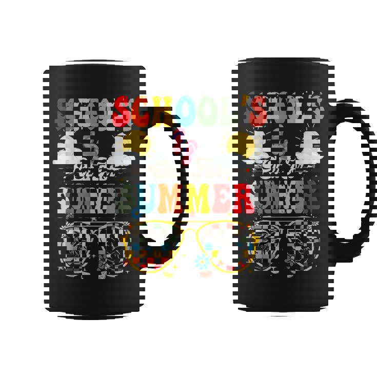 Is It Summer Break Yet Lunch Lady Last Day Of School Groovy Coffee Mug