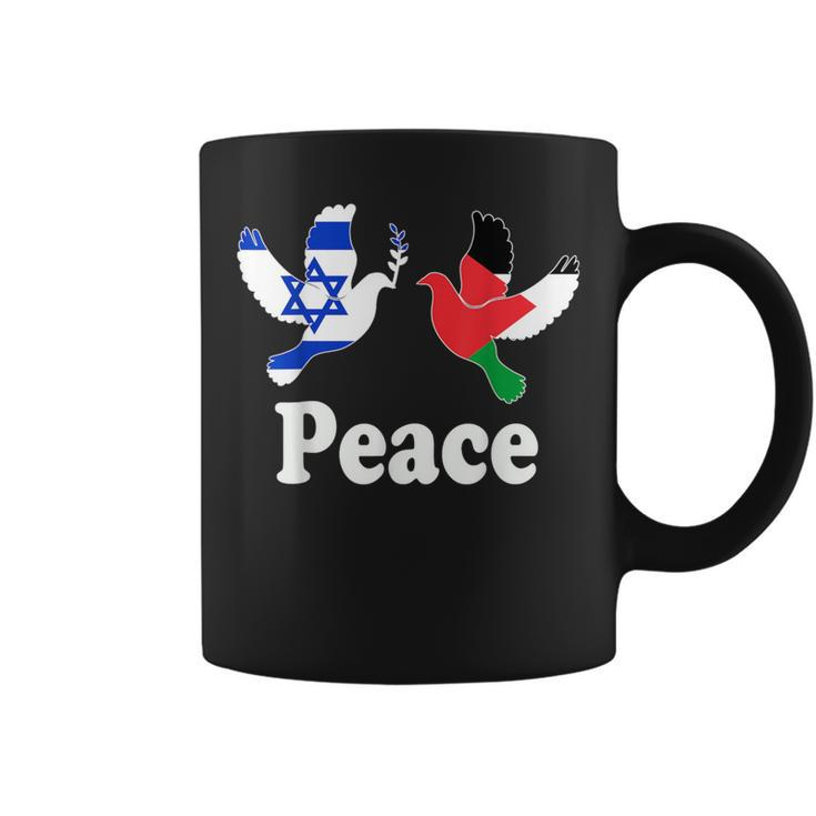 Israel Palestine Peace Friendship Pigeons Coffee Mug
