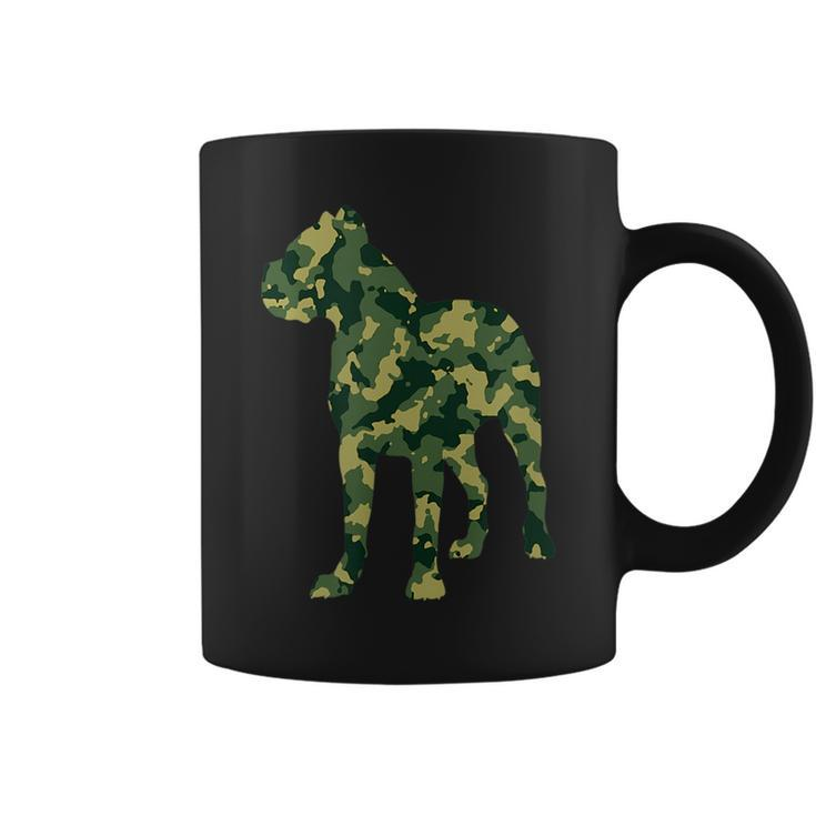 Italian Mastiff Cane Corso Dog Camouflage Gift  Coffee Mug