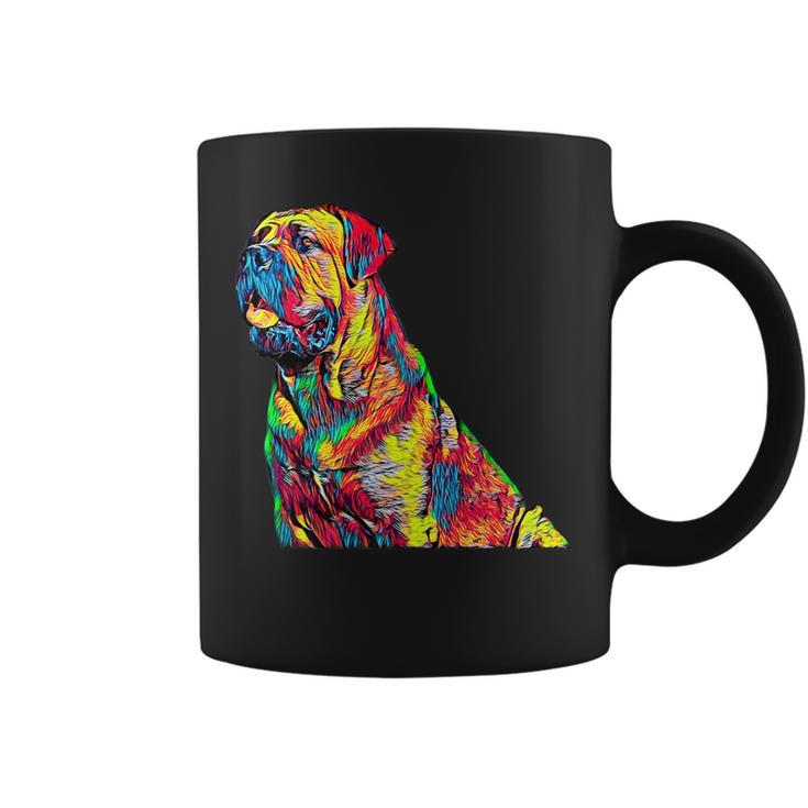 Italian Mastiff Head Cane Corso Dog Coffee Mug