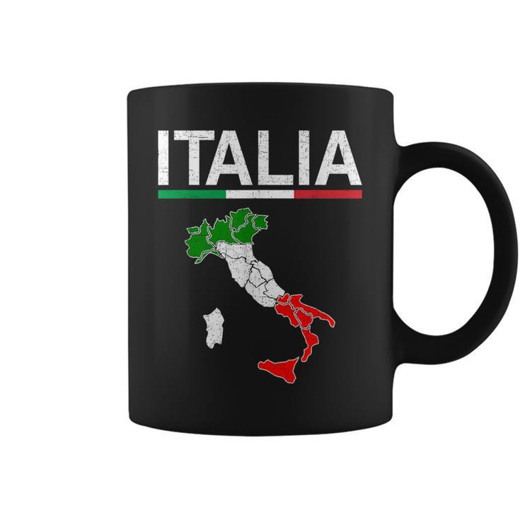 Italy Flag Vintage Italian Design Italia  Coffee Mug