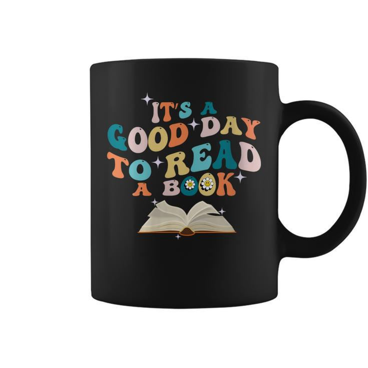 Its A Good Day To Read A Book World Book Day 2023 Groovy Coffee Mug