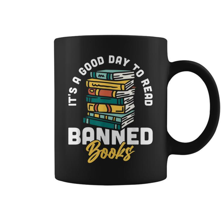 Its A Good Day To Read Banned Books Bibliophile Bookaholic Coffee Mug