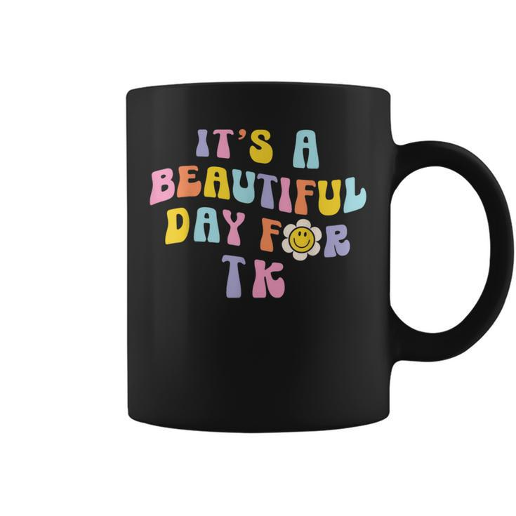 It’S A Beautiful Day For Tk Learning Retro Teacher Students Coffee Mug