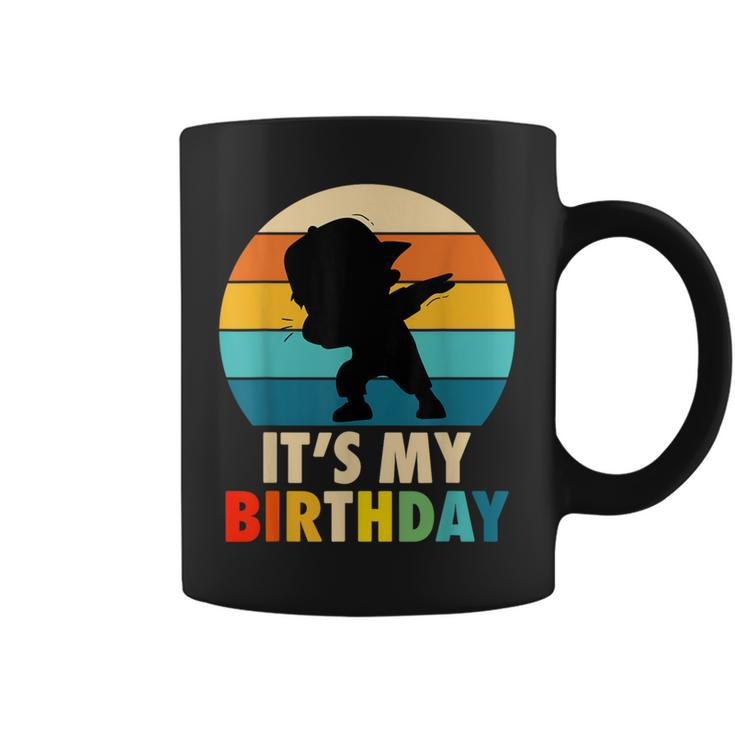 It's My Birthday For Boys Girls Dabbing Birthday Coffee Mug