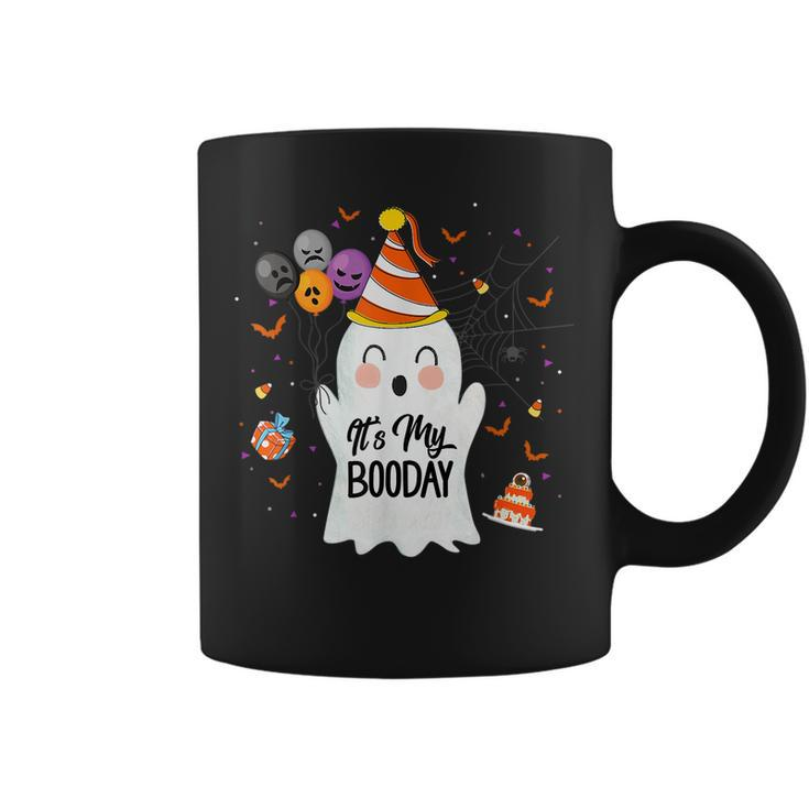 It's My Boo Day Horror Halloween Birthday Ghost Halloween Coffee Mug
