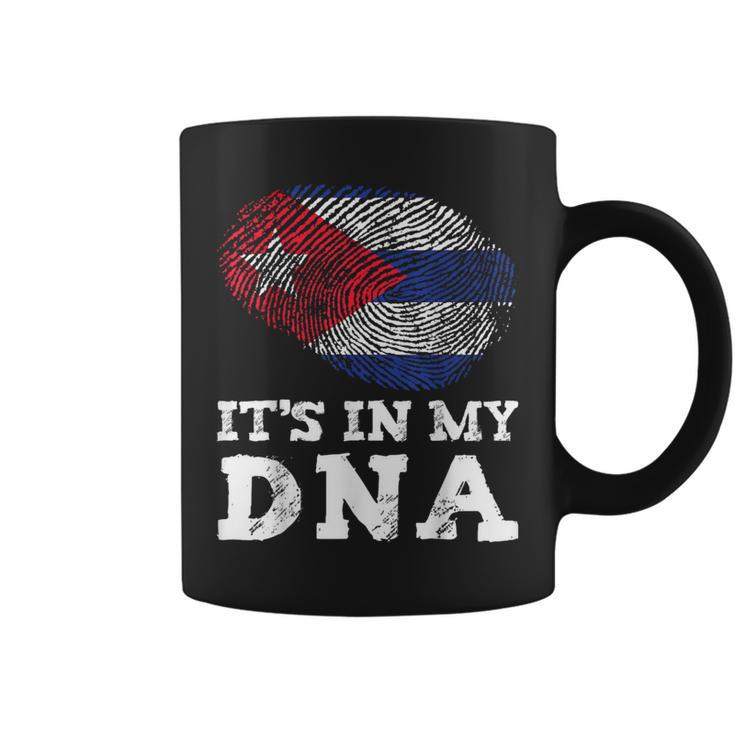 It's In My Dna Cuba Cuban Hispanic Heritage Month Proud Coffee Mug