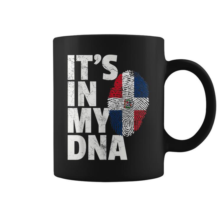 It's In My Dna Dominican Republic Flag Christmas Coffee Mug