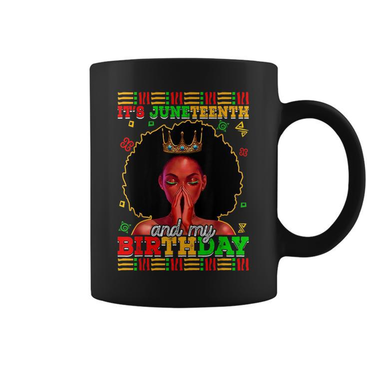 Its Junenth And My Birthday Africa Black 1865 American  Coffee Mug