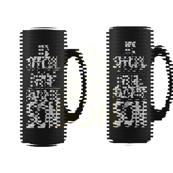 Its Official Im The Favorite Son Coffee Mug