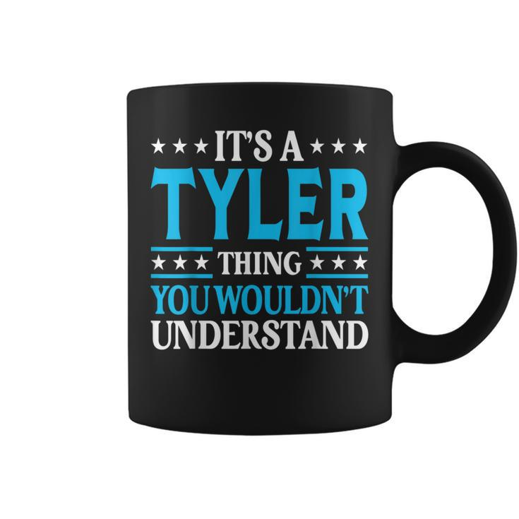 It's A Tyler Thing Surname Team Family Last Name Tyler Coffee Mug