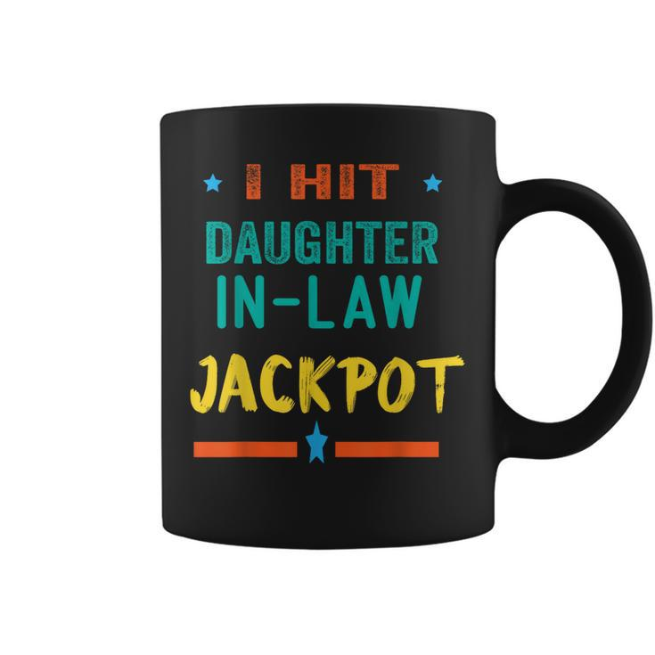 Jackpot Daughter In Law Funny Daughter In Law Coffee Mug