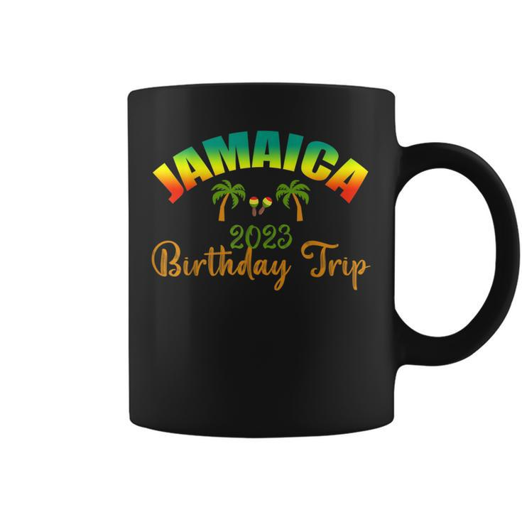 Jamaica Birthday Trip 2023 Matching Birthday Party Road Trip  Coffee Mug