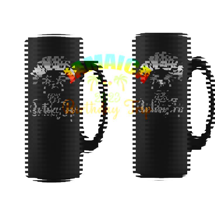 Jamaica Birthday Trip 2023 Matching Birthday Party Road Trip Coffee Mug