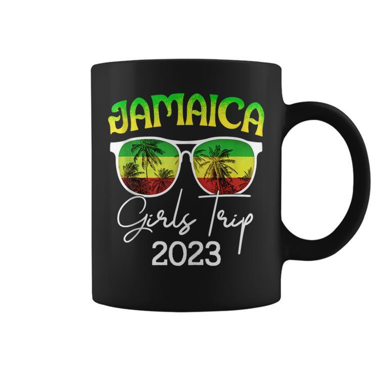 Jamaica Girls Trip 2023 Summer Vacation Funny  Girls Trip Funny Designs Funny Gifts Coffee Mug