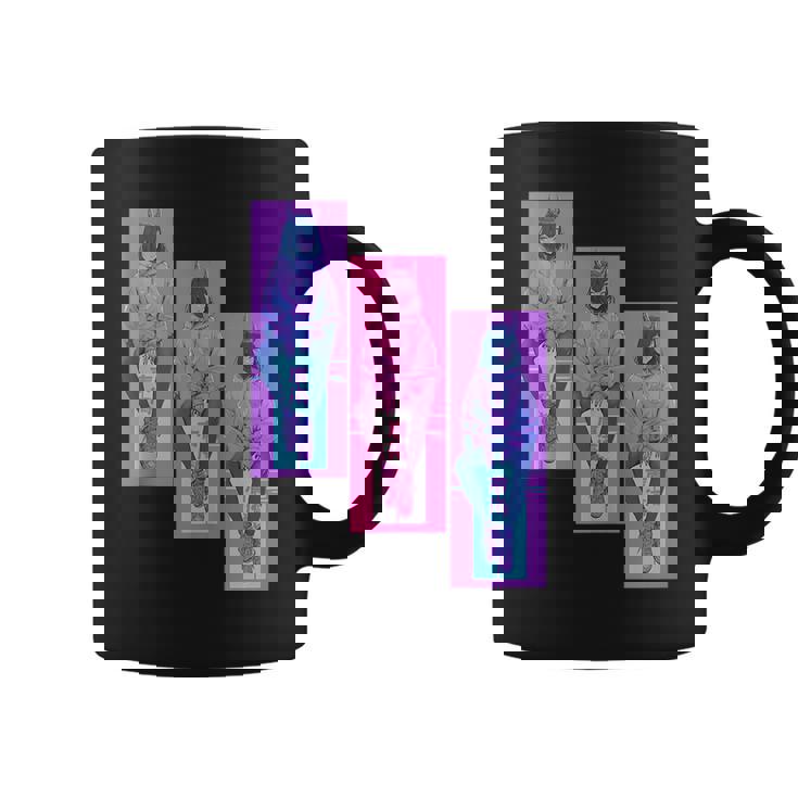 Japanese Anime Devil Girl Vaporwave Streetwear Lofi Coffee Mug